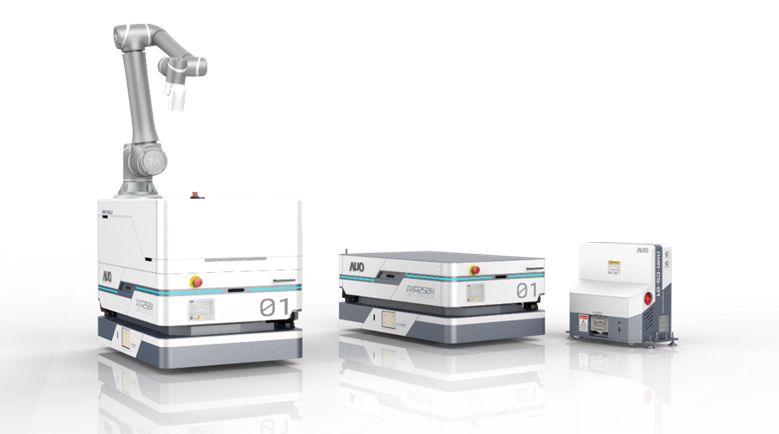 人生就是搏數位開發的自主式移動機器人（AMR250M），搭配全向輪並結合AI演算法、2D LiDAR、3D攝影機等技術，協助客戶實現產線全自動化